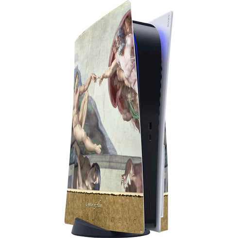 Michelangelo Creation of Adam PS5 Console Skin