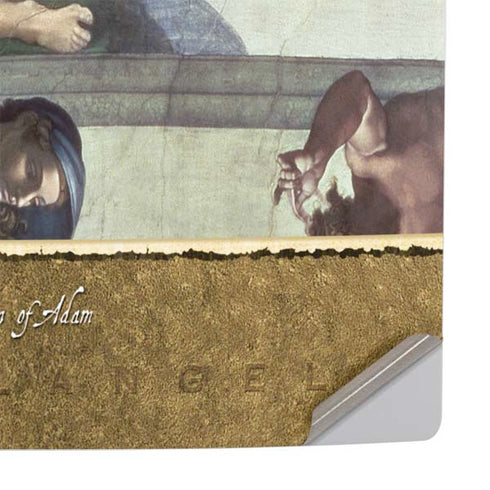 Michelangelo Creation of Adam PS5 Console Skin