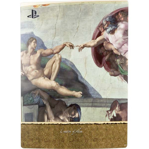 Michelangelo Creation of Adam PS5 Digital Edition Bundle Skin