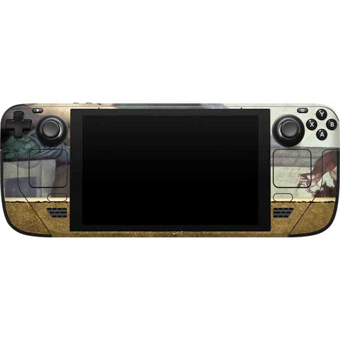 Michelangelo Creation of Adam Steam Deck Handheld Gaming Computer Skin