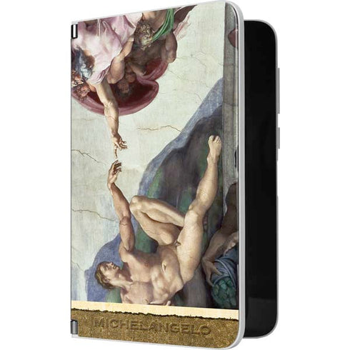 Michelangelo Creation of Adam Surface Duo Skin