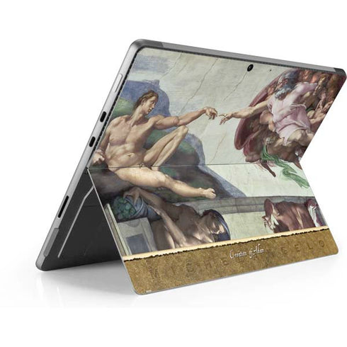 Michelangelo Creation of Adam Surface Pro 9 Skin