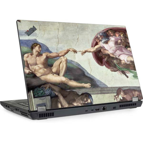 Creation of Adam by Michelangelo Lenovo ThinkPad Skin