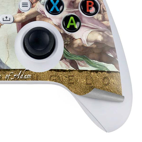 Creation of Adam by Michelangelo Xbox Series S Skins