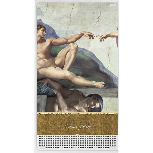 Michelangelo Creation of Adam Xbox Series S Console Skin