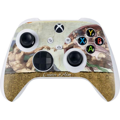 Michelangelo Creation of Adam Xbox Series S Controller Skin