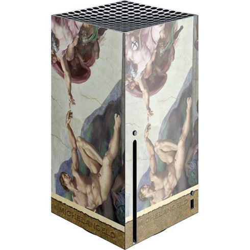 Michelangelo Creation of Adam Xbox Series X Console Skin