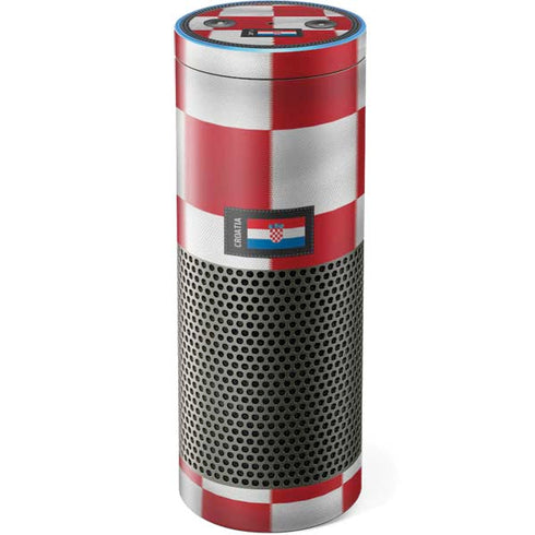 Croatia Soccer Flag Amazon Echo Skin