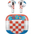 Croatia Flag Distressed Apple AirPods (3rd Gen 2021) Skin