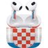 Croatia Flag Distressed Apple AirPods (3rd Gen 2021) Skin