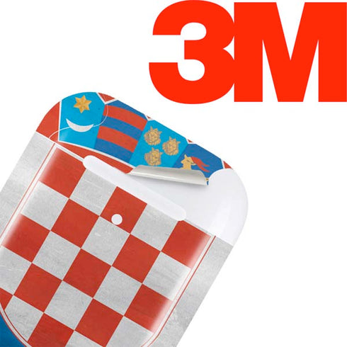 Croatia Flag Distressed Apple AirPods Skin