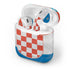 Croatia Flag Distressed Apple AirPods Skin