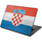 Croatia Flag Distressed Dell Chromebook Skin