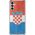 Croatia Flag Distressed Galaxy A13 5G Clear Case