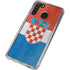 Croatia Flag Distressed Galaxy A21 Clear Case