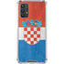 Croatia Flag Distressed Galaxy A32 5G Clear Case
