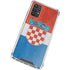 Croatia Flag Distressed Galaxy A32 5G Clear Case