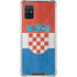 Croatia Flag Distressed Galaxy A51 5G Clear Case