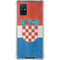 Croatia Flag Distressed Galaxy A71 5G Clear Case