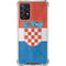 Croatia Flag Distressed Galaxy A72 5G Clear Case