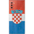 Croatia Flag Distressed Galaxy Note 10 Skin
