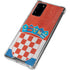 Croatia Flag Distressed Galaxy Note20 5G Clear Case