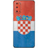 Croatia Flag Distressed Galaxy S20 Skin
