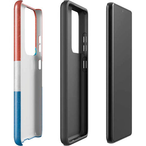 Croatia Flag Distressed Galaxy S21 Ultra 5G Pro Case