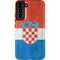 Croatia Flag Distressed Galaxy S22 Plus Pro Case