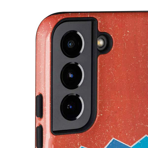 Croatia Flag Distressed Galaxy S22 Plus Pro Case