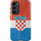 Croatia Flag Distressed Galaxy S23 Plus Pro Case