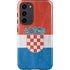 Croatia Flag Distressed Galaxy S23 Plus Pro Case