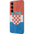 Croatia Flag Distressed Galaxy S23 Skin