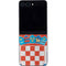 Croatia Flag Distressed Galaxy Z Flip5 5G Skin