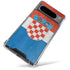 Croatia Flag Distressed Google Pixel 8 Pro Clear Case