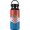 Croatia Flag Distressed Hydro Flask 32oz Wide Mouth Skin