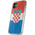 Croatia Flag Distressed iPhone 11 Clear Case