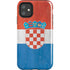 Croatia Flag Distressed iPhone 11 Impact Case