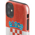 Croatia Flag Distressed iPhone 11 Impact Case