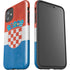 Croatia Flag Distressed iPhone 11 Impact Case