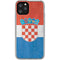 Croatia Flag Distressed iPhone 11 Pro Clear Case