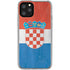 Croatia Flag Distressed iPhone 11 Pro Clear Case