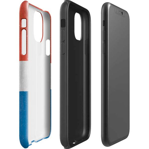 Croatia Flag Distressed iPhone 11 Pro Max Impact Case
