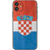 Croatia Flag Distressed iPhone 11 Skin