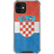 Croatia Flag Distressed iPhone 12 Mini Clear Case