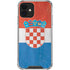 Croatia Flag Distressed iPhone 12 Mini Clear Case