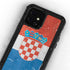 Croatia Flag Distressed iPhone 12 Mini Waterproof Case
