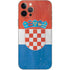 Croatia Flag Distressed iPhone 12 Pro Skin