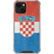 Croatia Flag Distressed iPhone 14 Plus Clear Case