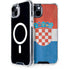 Croatia Flag Distressed iPhone 14 Plus MagSafe Case